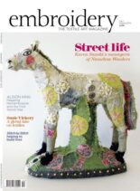Embroidery Magazine – July-August 2016