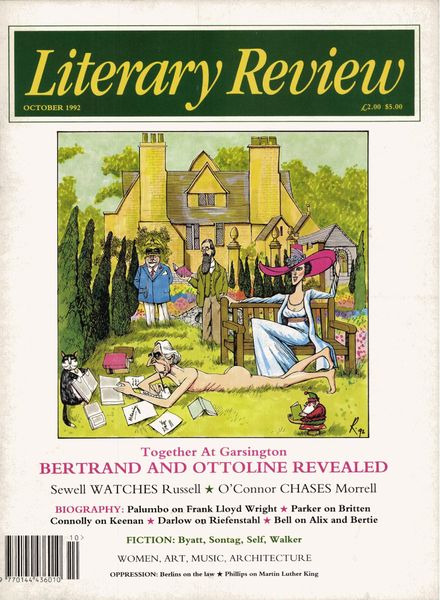 Literary Review – October 1992