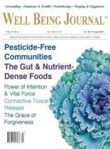 Well Being Journal – March-April 2018