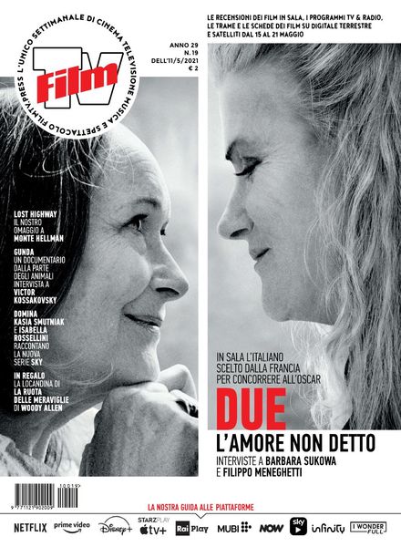 Film Tv – 11 Maggio 2021