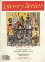 Literary Review – December 1992