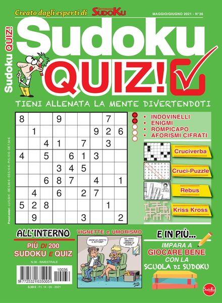 Sudoku Quiz – maggio 2021