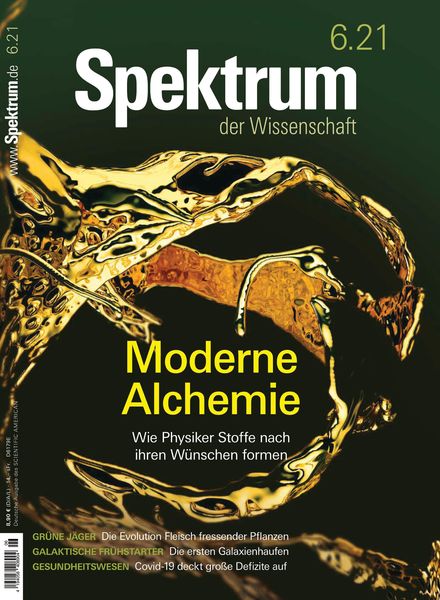 Spektrum der Wissenschaft – 15 Mai 2021