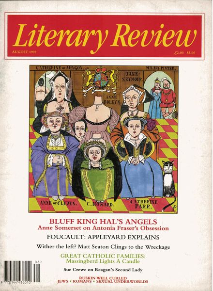Literary Review – August 1992