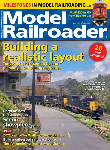 Model Railroader – July 2021