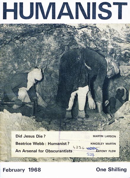 New Humanist – The Humanist, February 1968