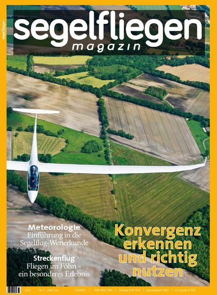 Segelfliegen – Mai-Juni 2021