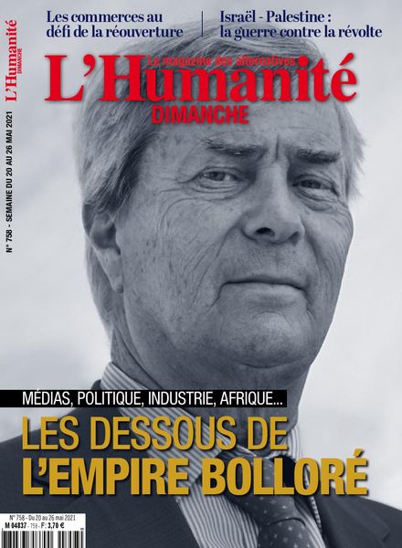L’Humanite Dimanche – 20 Mai 2021
