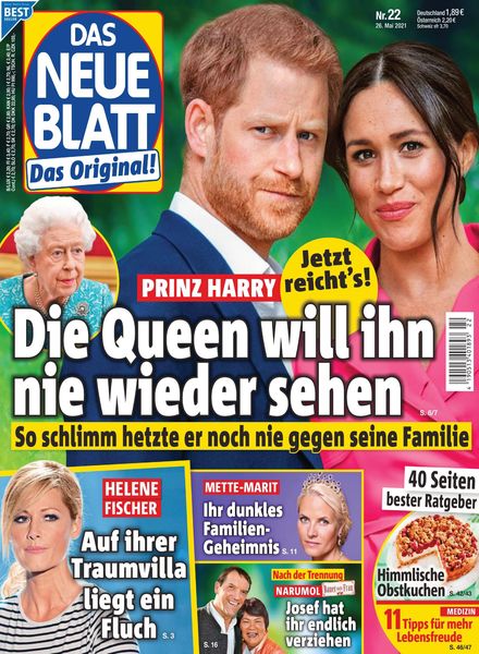 Das Neue Blatt – 26 Mai 2021