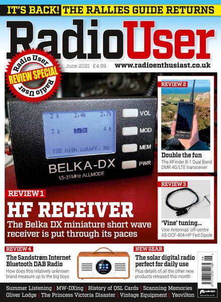 Radio User – June 2021