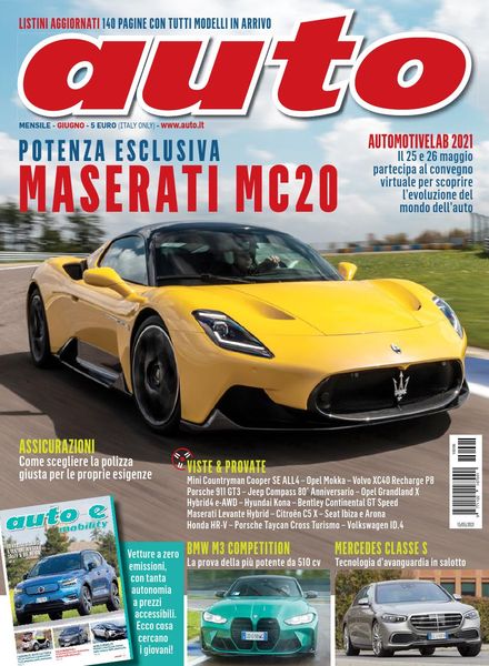 Auto – Giugno 2021