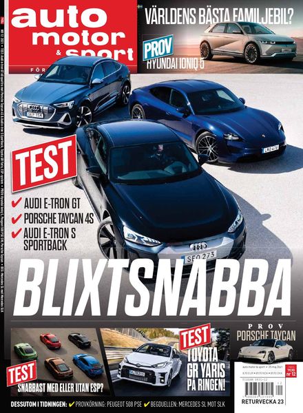 Auto Motor & Sport Sverige – 25 maj 2021