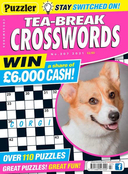 Puzzler Tea-Break Crosswords – May 2021