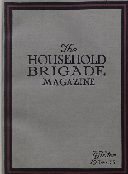 The Guards Magazine – Winter 1934