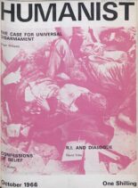New Humanist – The Humanist, October 1966