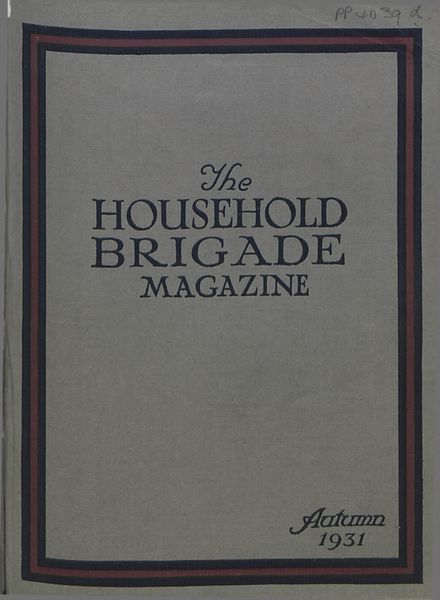 The Guards Magazine – Autumn 1931