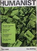 New Humanist – The Humanist, April 1966