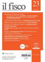 il fisco – 7 Giugno 2021