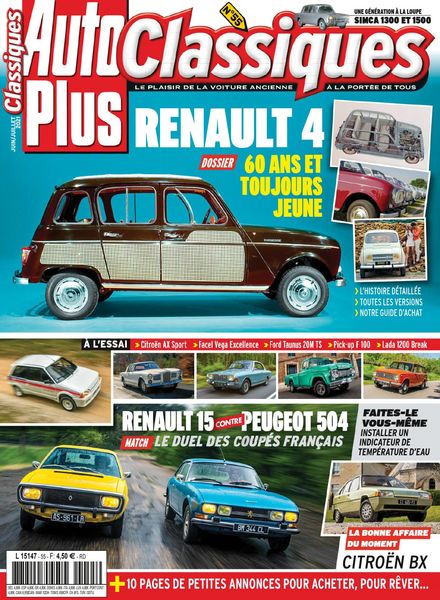 Auto Plus Classiques – juin 2021