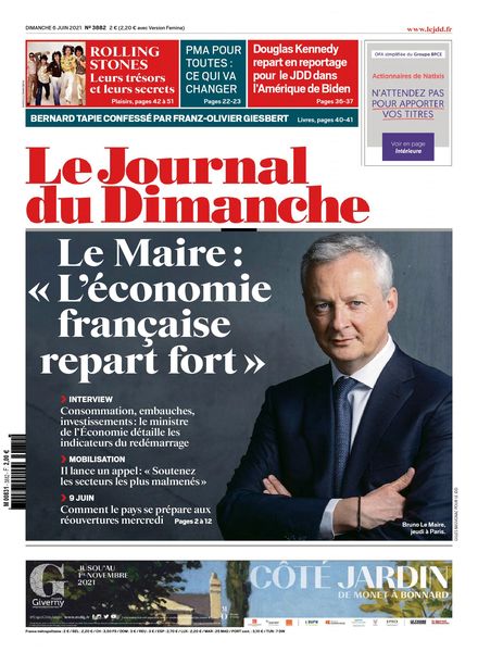 Le Journal du Dimanche – 06 juin 2021