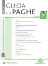 Guida alle paghe – Luglio 2021