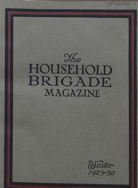 The Guards Magazine – Winter 1929-9