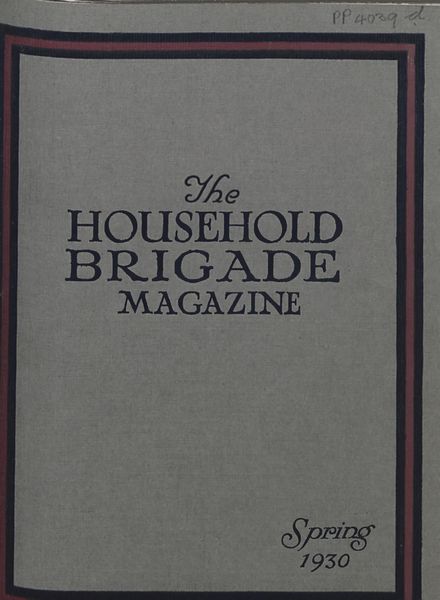The Guards Magazine – Spring 1930