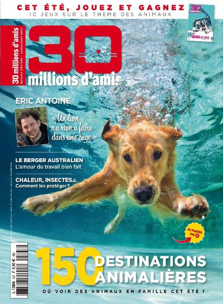 30 Millions d’Amis – Juillet-Aout 2021