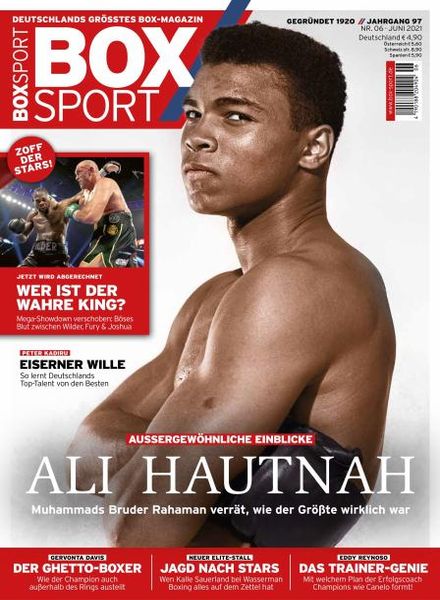 BoxSport – August 2021