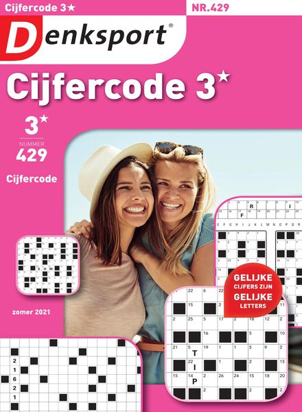 Denksport Cijfercode 3 – 17 juni 2021