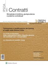 I Contratti – Giugno 2021
