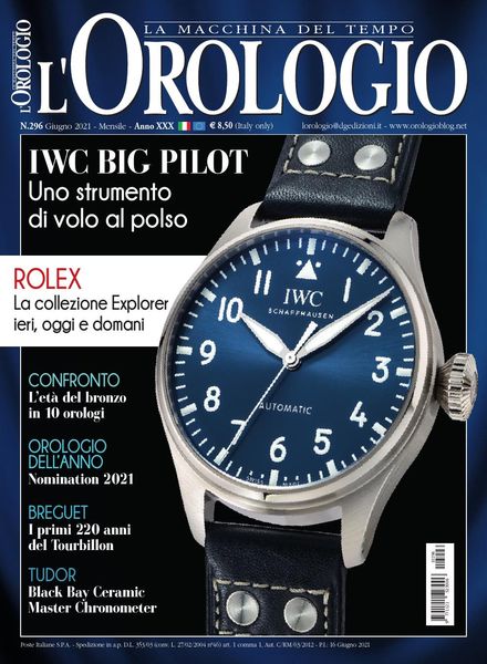 l’Orologio – Giugno 2021
