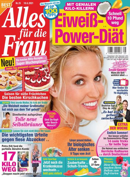 Alles fur die Frau – 18 Juni 2021