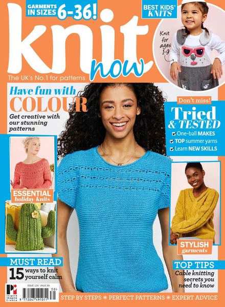 Knit Now – Issue 130 – June 2021