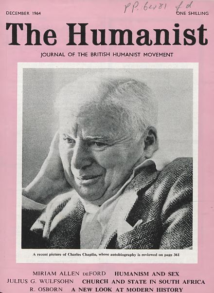 New Humanist – The Humanist, December 1964
