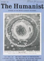 New Humanist – The Humanist, September 1964