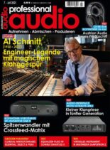 Professional audio Magazin – 22 Juni 2021
