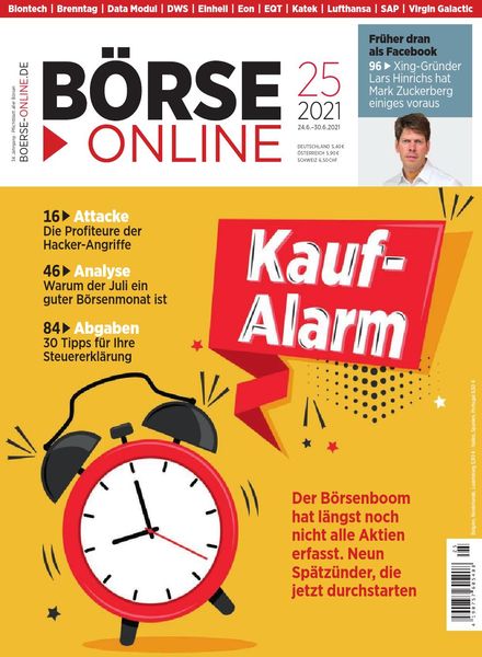 Borse Online – 23 Juni 2021