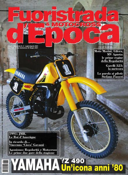 Fuoristrada & Motocross d’Epoca – Luglio-Agosto 2021