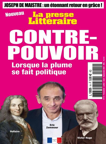 La Presse Litteraire – Juillet-Septembre 2021