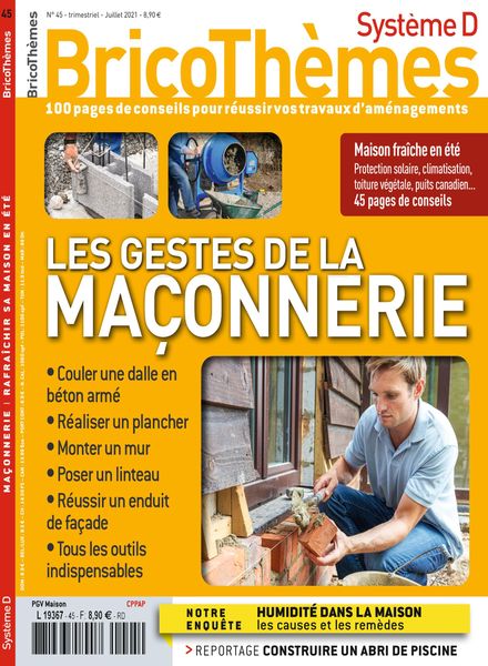 Systeme D Bricothemes – Juillet 2021
