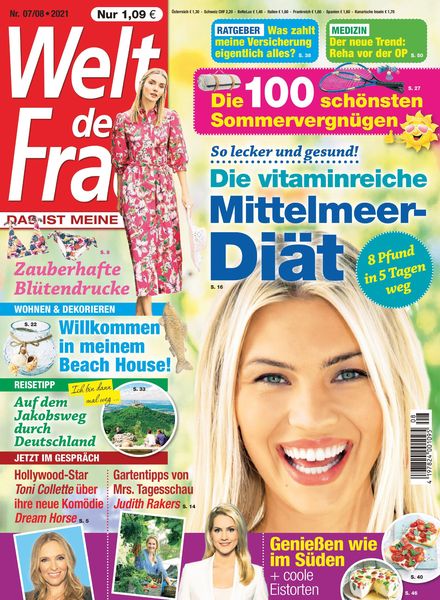 Welt der Frau – 25 Juni 2021