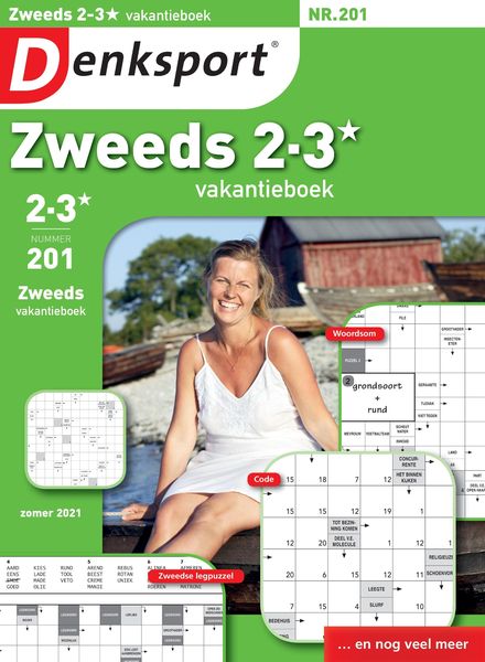 Denksport Zweeds 2-3 vakantieboek – 24 juni 2021