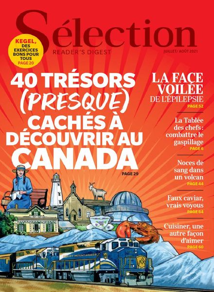 Selection du Reader’s Digest Canada – juillet 2021