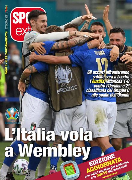 SPORTextra aggiornamento – 25 Giugno 2021