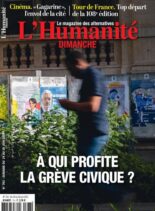 L’Humanite Dimanche – 24 Juin 2021