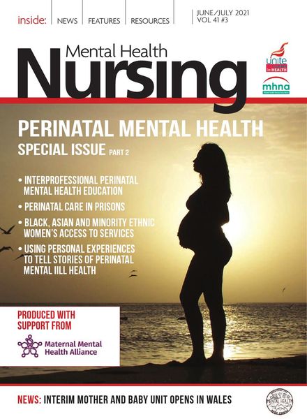 Mental Health Nursing – Volume 43 N 3 – June-July 2021