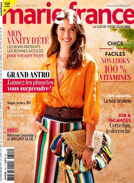 Marie France – Juillet-Aout 2021