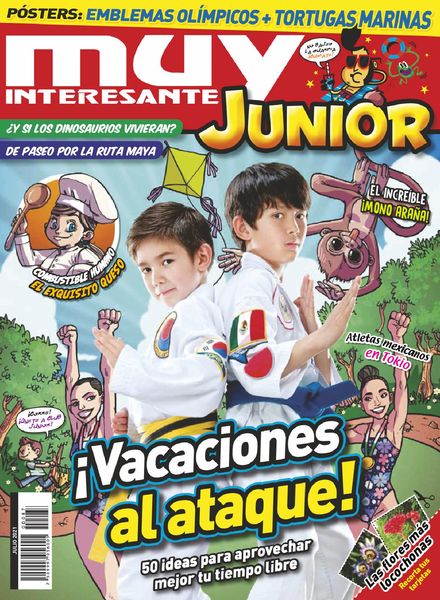 Muy Interesante Junior Mexico – julio 2021