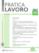 Pratica Lavoro – 10 Luglio 2021